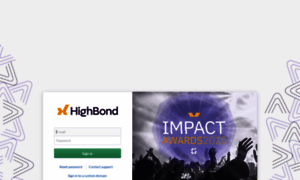 Accounts.highbond.com thumbnail