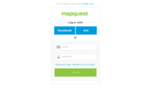 Accounts.mapquest.com thumbnail