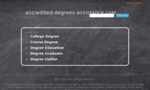 Accredited-degrees-assistance.com thumbnail