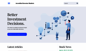 Accreditedinvestormarkets.com thumbnail