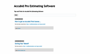 Accubidpro.blogspot.com thumbnail