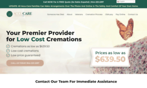 Accucarecremation.com thumbnail