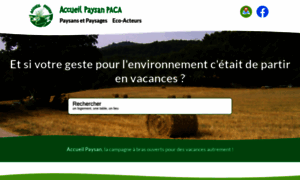Accueil-paysan-paca.com thumbnail