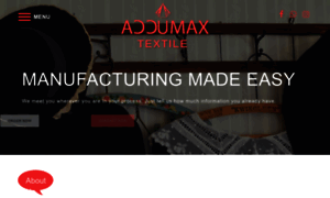 Accumaxtextile.com thumbnail