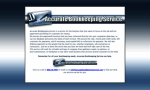 Accuratebookkeepingservice.net thumbnail