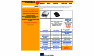 Accuratedigitalscalesandelectronicbalances.com thumbnail