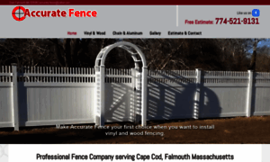 Accuratefencecapecod.com thumbnail