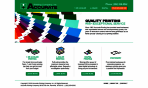 Accurateprintingcompany.com thumbnail