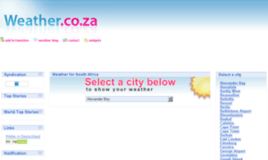Accuweather.co.za thumbnail