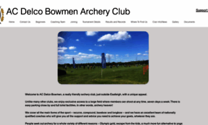 Acdelcobowmenarchery.club thumbnail