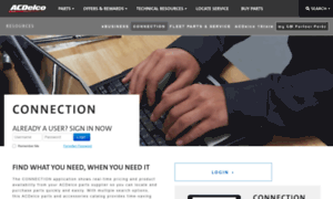 Acdelcoconnect.com thumbnail