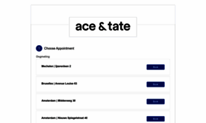 Aceandtate-nl.acuityscheduling.com thumbnail