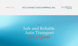 Aceconnectautoshipping.com thumbnail