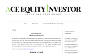 Aceequityinvestor.com thumbnail