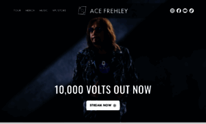 Acefrehley.com thumbnail