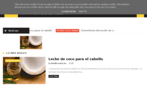 Aceite-coco.es thumbnail