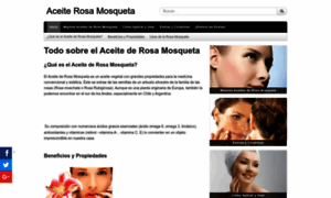 Aceitederosamosqueta.com.es thumbnail