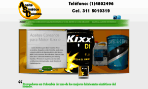 Aceitesinteticocolombia.com thumbnail