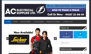 Acelectricalsupplies.com thumbnail