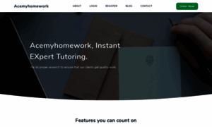 Acemy-homework.com thumbnail