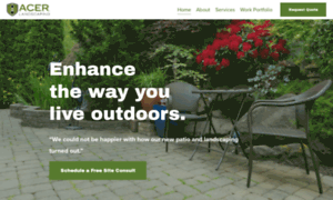 Acer-landscaping.com thumbnail