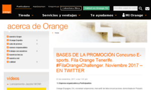 Acercadeorange.orange.es thumbnail