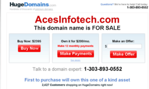 Acesinfotech.com thumbnail