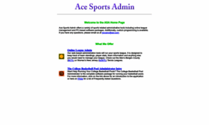 Acesportsadmin.com thumbnail