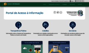 Acessoainformacao.es.gov.br thumbnail