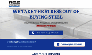 Acesteelsupply.net thumbnail