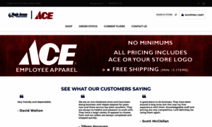 Aceuniformcatalog.com thumbnail