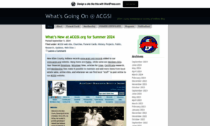 Acgsi.wordpress.com thumbnail