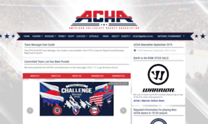 Achahockey.com thumbnail