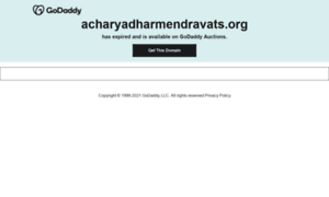 Acharyadharmendravats.org thumbnail