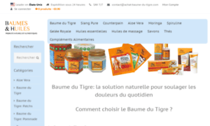 Achat-baume-du-tigre.com thumbnail