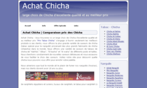 Achat-chicha.com thumbnail