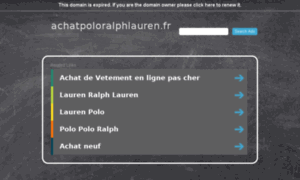 Achatpoloralphlauren.fr thumbnail