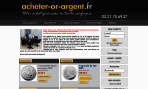 Acheter-or-argent.fr thumbnail