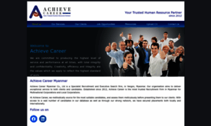 Achievecareermyanmar.com thumbnail