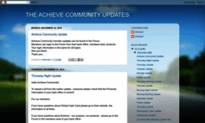 Achieveupdates.blogspot.co.uk thumbnail