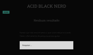 Acidblacknerd.wordpress.com thumbnail