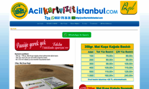 Acilkartvizitistanbul.com thumbnail