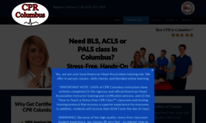 Acls-bls-columbus.com thumbnail