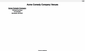 Acme-comedy-company.seatengine.com thumbnail