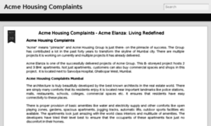 Acme-housing-complaints.blogspot.in thumbnail