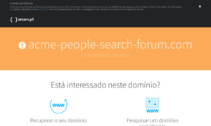 Acme-people-search-forum.com thumbnail