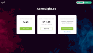 Acmelight.co thumbnail