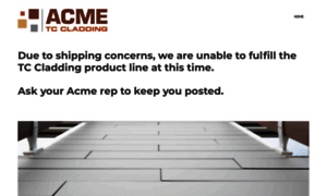 Acmetccladding.com thumbnail