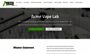 Acmevapelab.com thumbnail