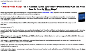 Acne-free-in-3-days.weebly.com thumbnail